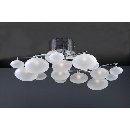 Plc Lighting 8 Light Ceiling Light Comolus Collection 96942 PC
